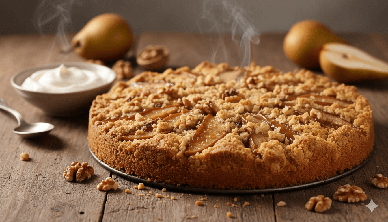 Birnen Streuselkuchen Rezept