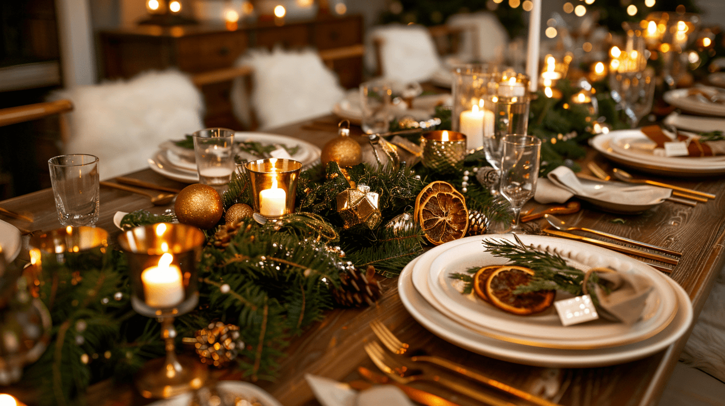 Weihnachtliches Dinner – Die Kunst des Gastgebens