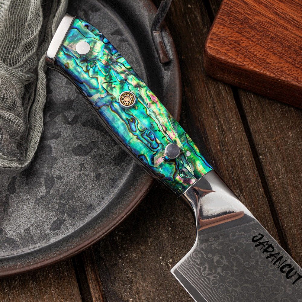 Damastmesser Abalone