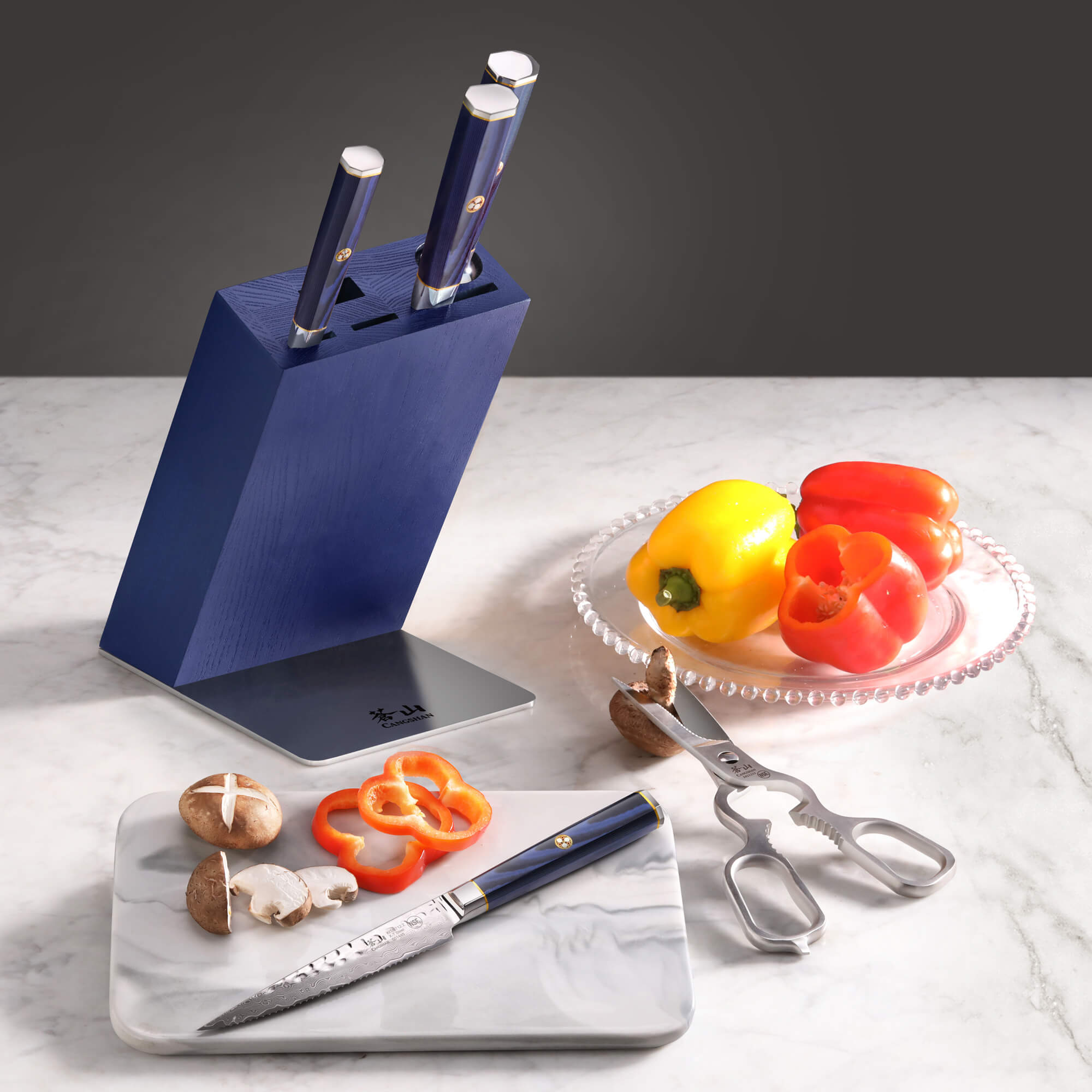 CANGSHAN® 6‑teiliger Messerblock - KITA