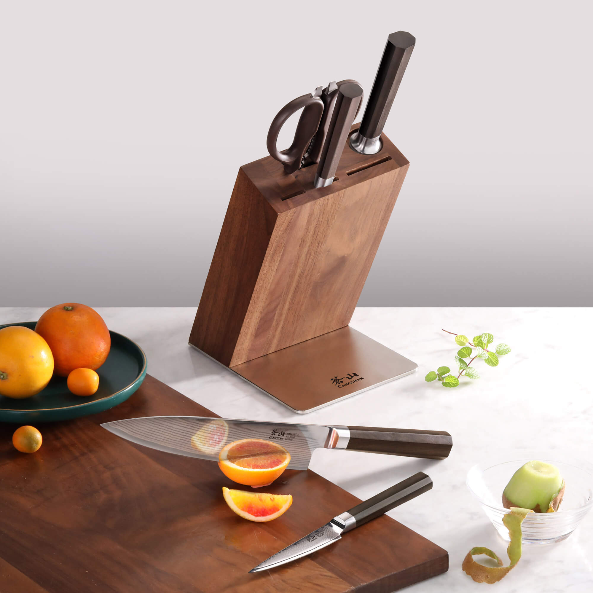 CANGSHAN 6‑teiliger Messerblock - MAYA