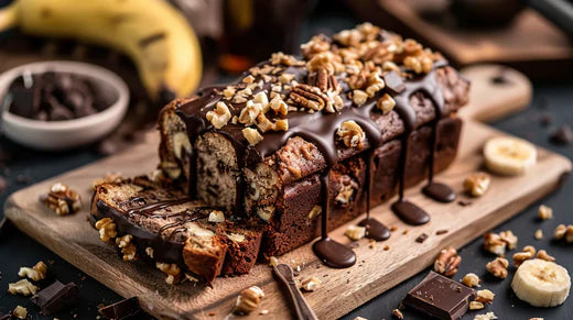 Bananenbrot mit Walnüssen