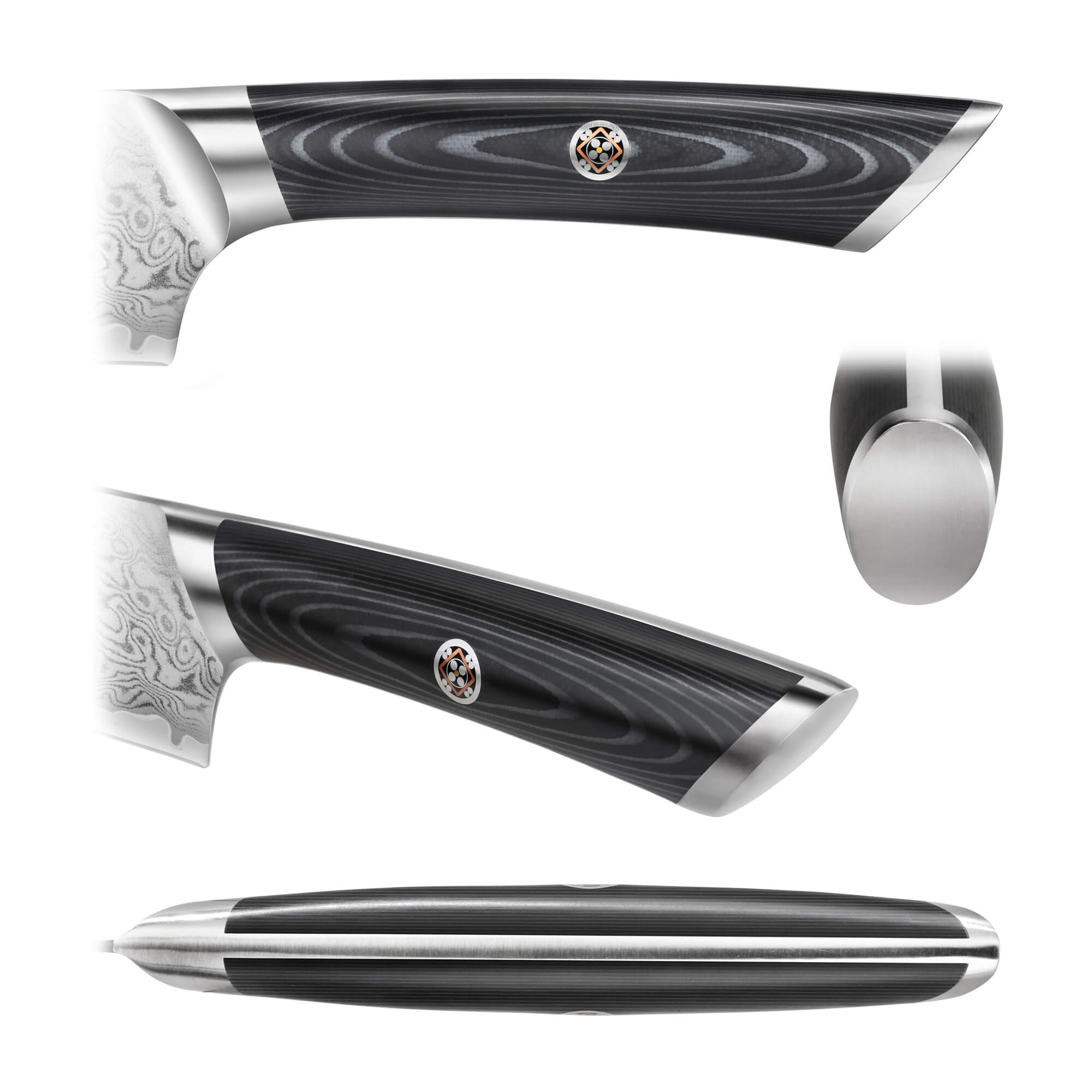 CANGSHAN® 2er - Tranchiermesser Set - KURO